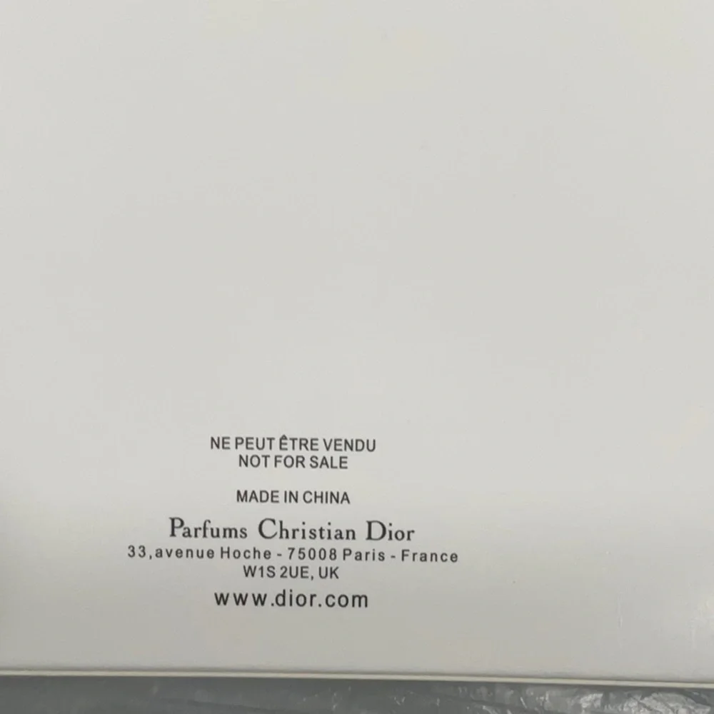 Dior Beauty Black and White Cosmetic Bag